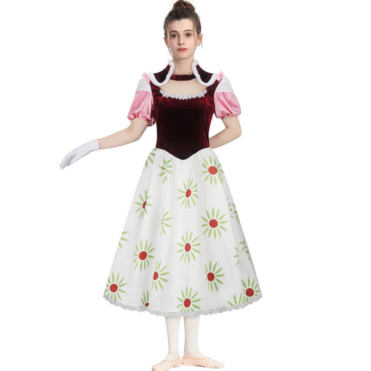 The Haunted Mansion Tightrope Walker Cosplay Costume Sally Slater Vikidoky