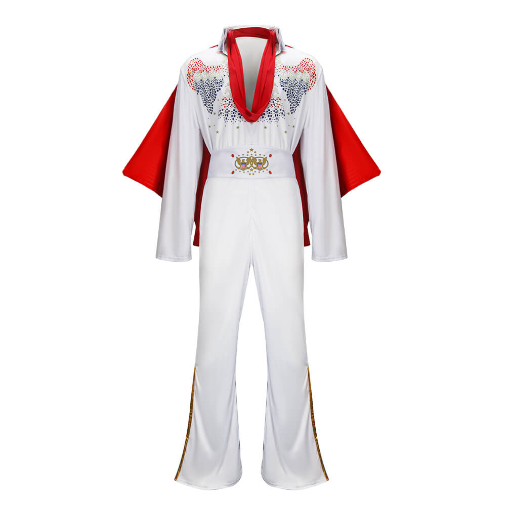 The King of Rock and Roll Costume Elvis Presley Cosplay