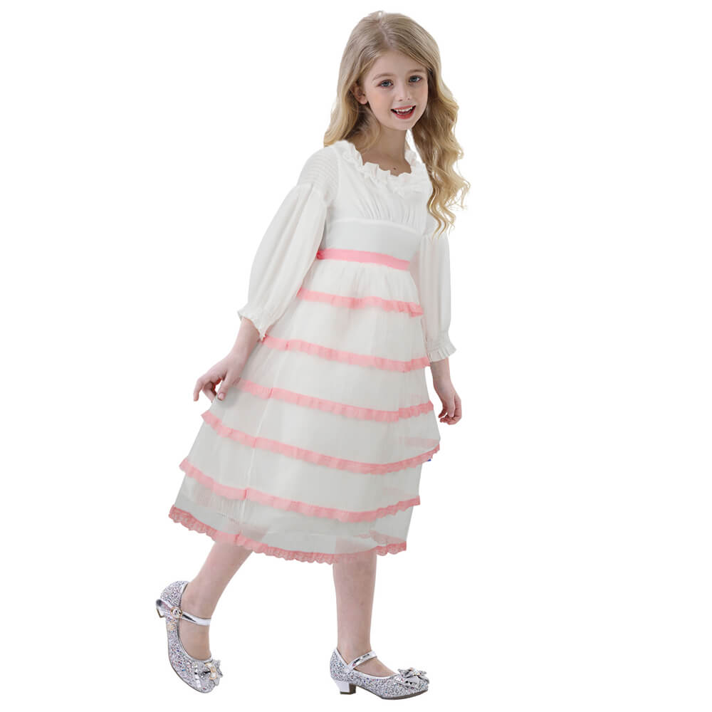 Ariel 2023 Celebration Dress for Girls The Little Mermaid Cosplay Vikidoky