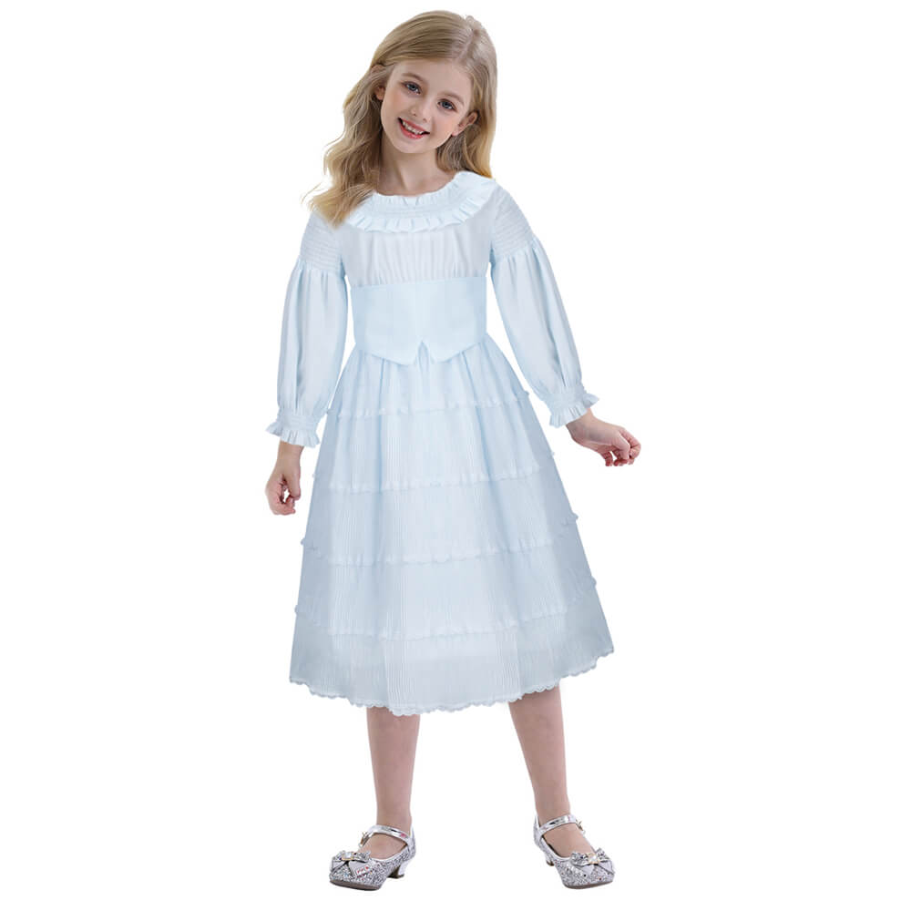 Ariel 2023 Blue Dress for Girls The Little Mermaid Cosplay