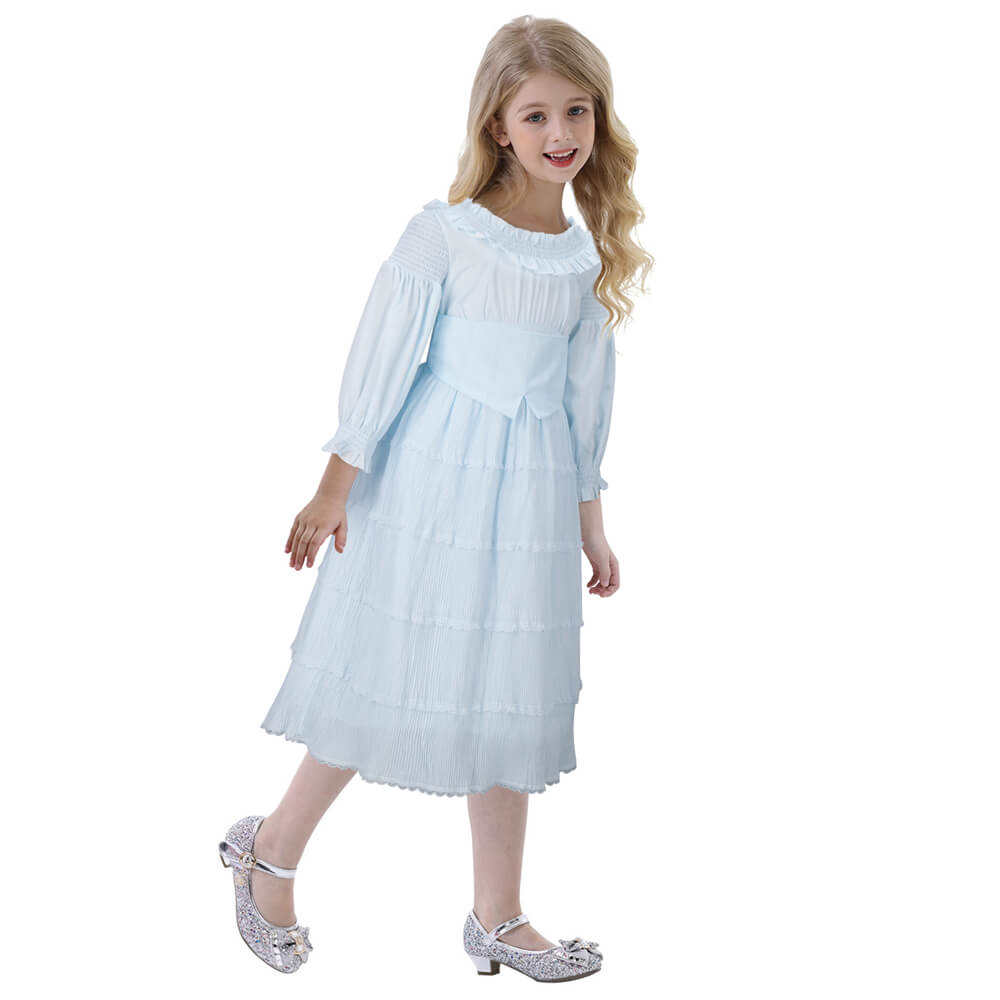 Ariel 2023 Blue Dress for Girls The Little Mermaid Cosplay