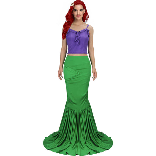 Ariel Little Mermaid Cosplay Costume (Ready to Ship) Vikidoky