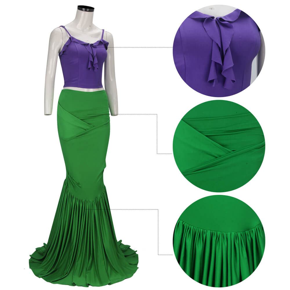 Ariel Little Mermaid Cosplay Costume (Ready to Ship) Vikidoky