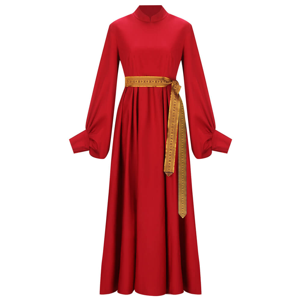 The Princess Bride Buttercup Red Dress Cosplay Costume (Ready to Ship) Vikidoky