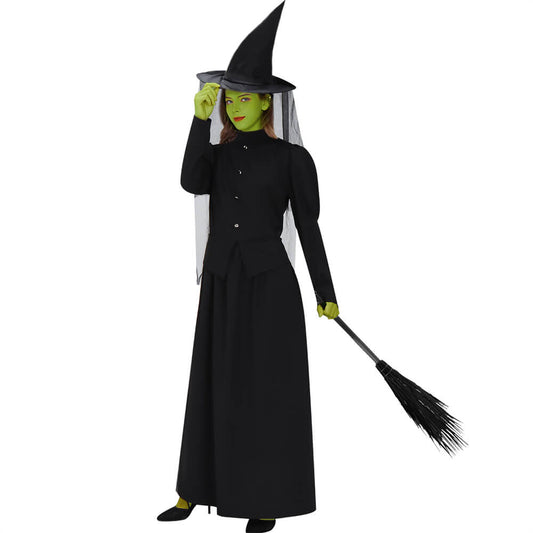 Wicked Witch of the West Cosplay Costume The Wizard of Oz Halloween Vikidoky