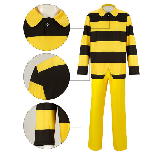 Vikidoky The Daltons Brothers Cosplay Costume for Halloween Lucky Luke Vikidoky