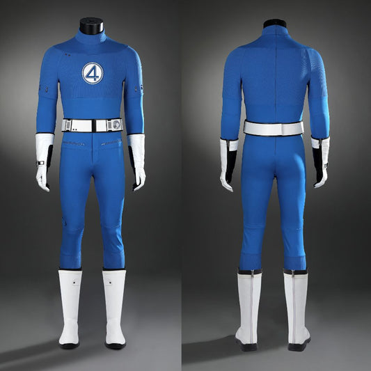Mister Fantastic Reed Richards Cosplay Costume The Fantastic Four First Steps Vikidoky