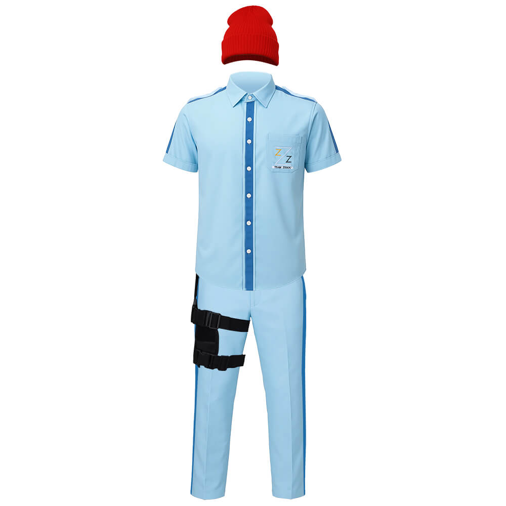 The Life Aquatic with Steve Zissou Crew Uniform Cosplay Costume