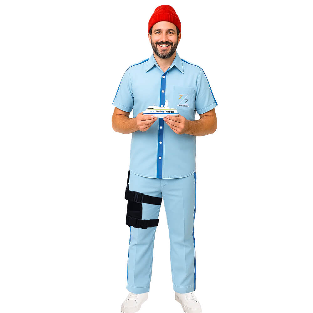 The Life Aquatic with Steve Zissou Crew Uniform Cosplay Costume