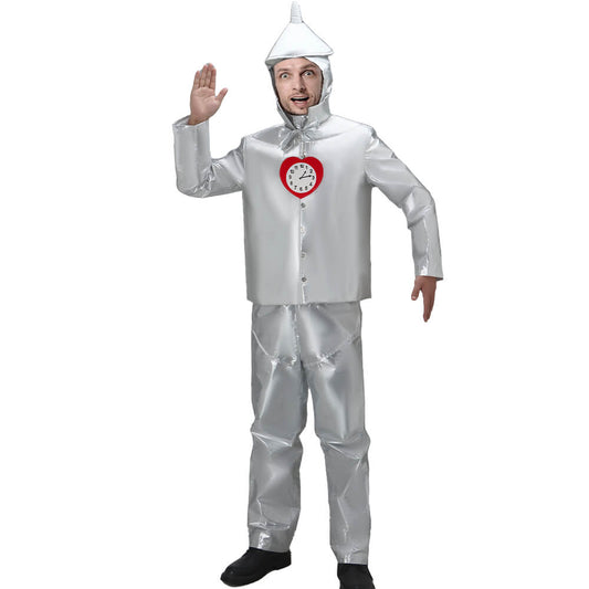 The Wizard of Oz Tin Man Cosplay Costume Nick Chopper Vikidoky