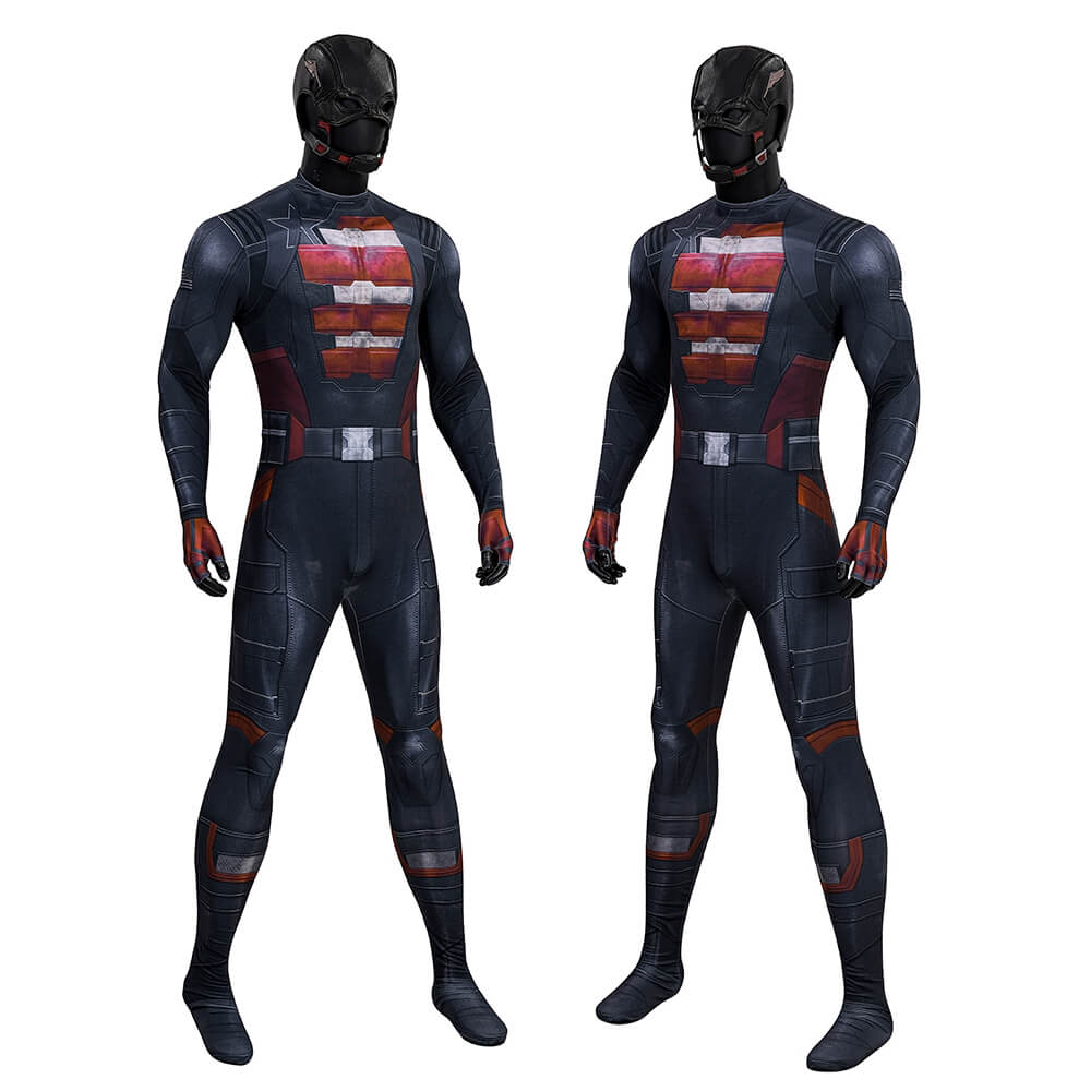Thunderbolts U.S. Agent Cosplay Costume Printed Style
