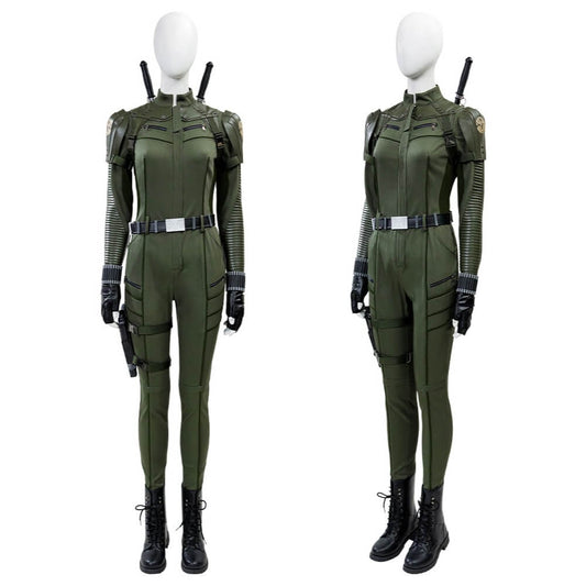Thunderbolts Yelena Belova Cosplay Costume Black Widow - VikiDoky