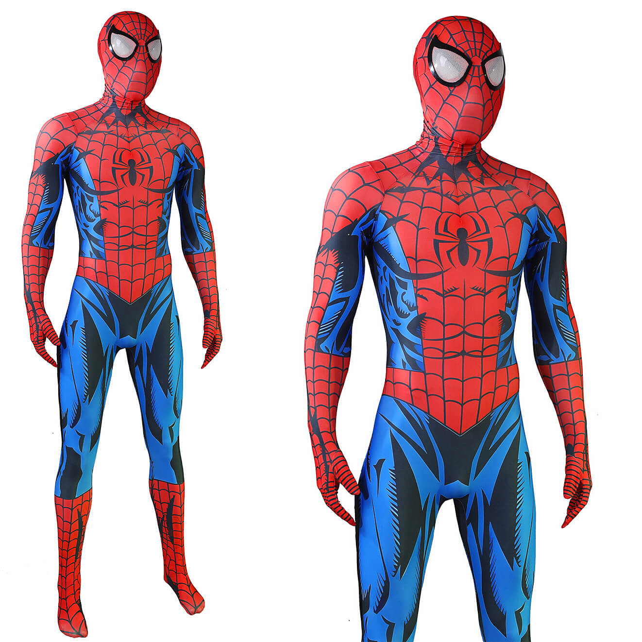 Ultimate Spider-Man Cosplay Costume Bagley Version Printed Style