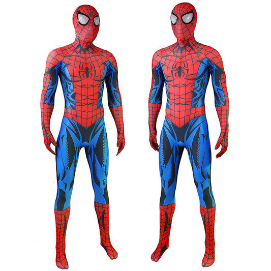 Ultimate Spider-Man Cosplay Costume Bagley Version Printed Style