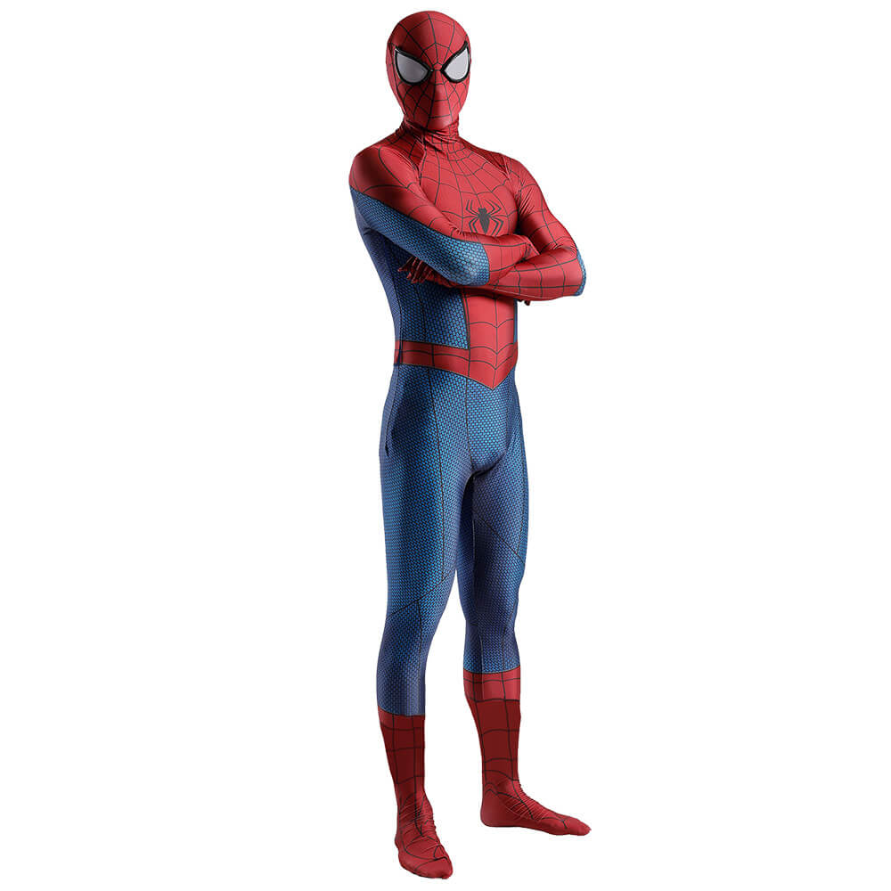 Ultimate Spider-Man Peter Parker Classic Cosplay Costume Printed Style