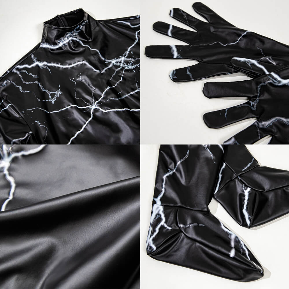 Venom 3 The Last Dance Eddie Brock Cosplay Costume Vikidoky