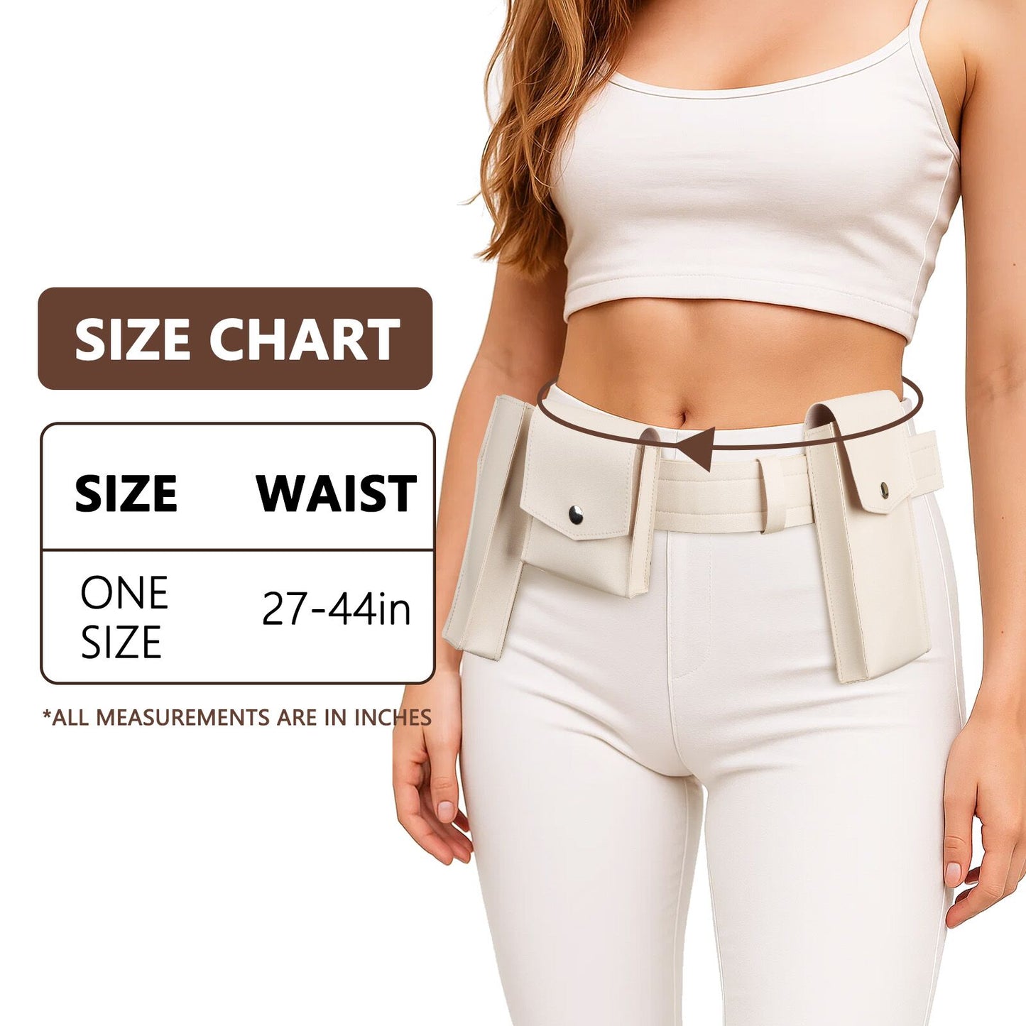 Padme Naberrie Amidala Belt with Pockets Holster Cosplay Props for Halloween (Ready to Ship)