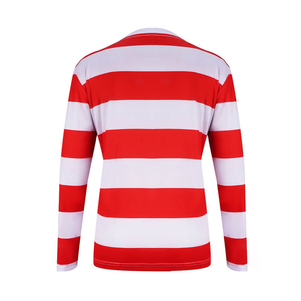 Where's Wally Waldo Cosplay Costume for Women