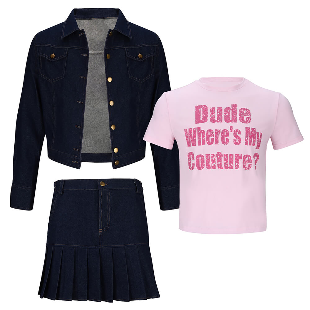 White Chicks Kevin Copeland Cosplay Costume for Men Cross Dressing - VikiDoky