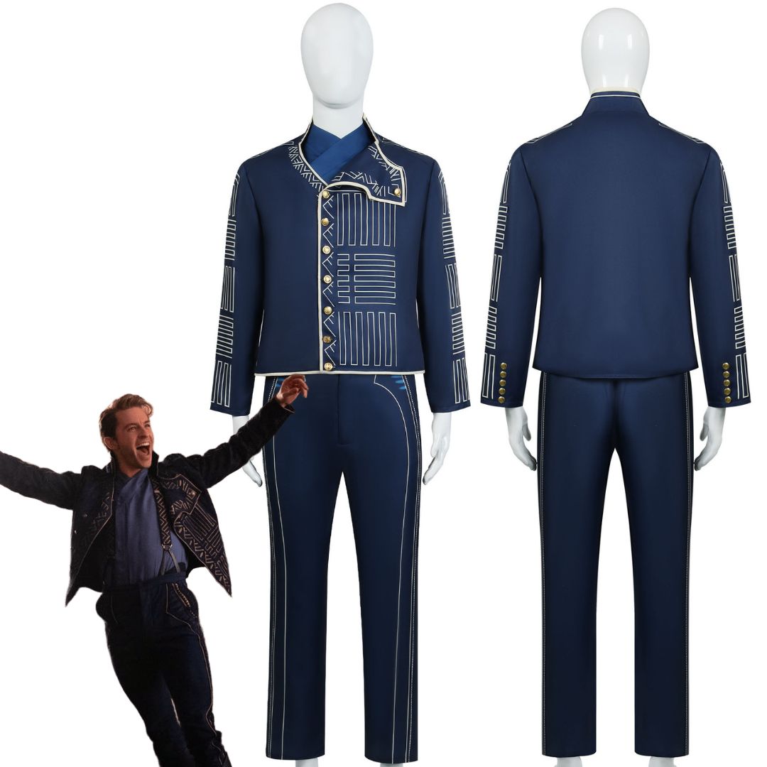 Wicked Movie Fiyero Cosplay Costume