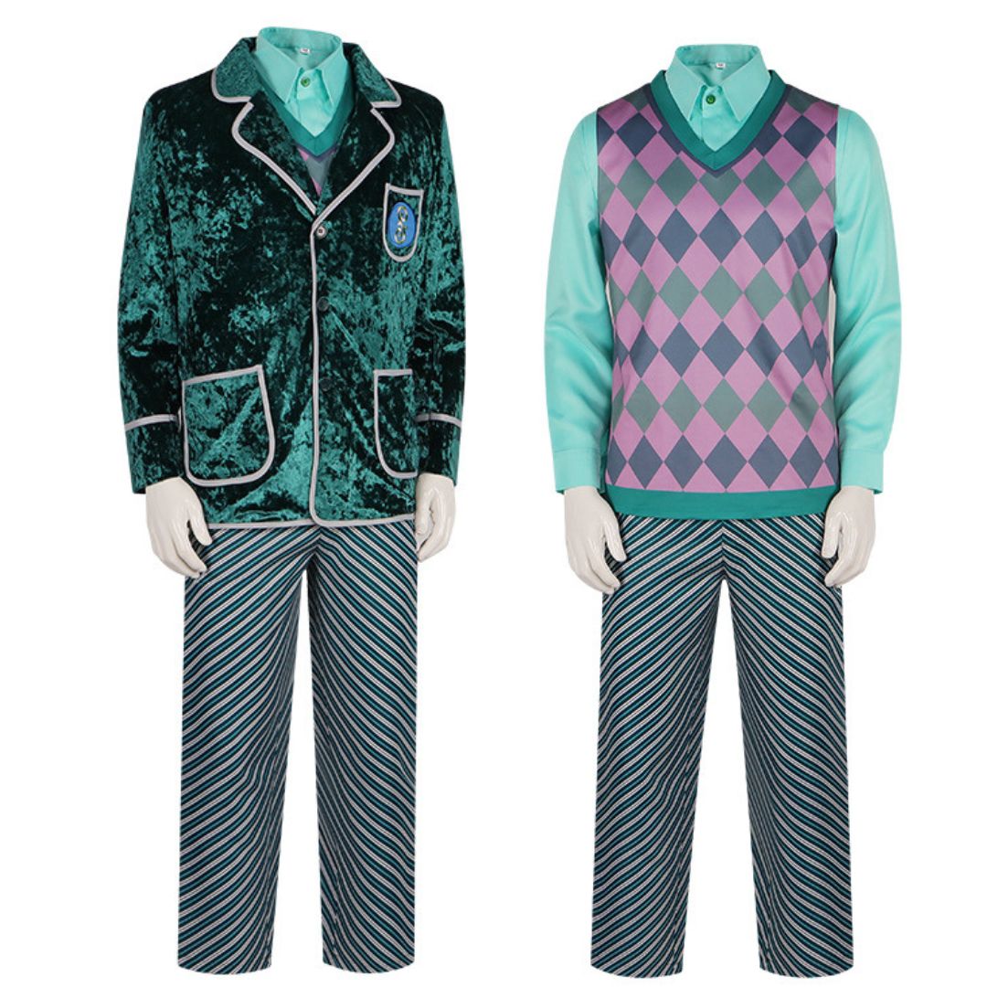 Wicked 2024 Pfannee Cosplay Costume School Uniform