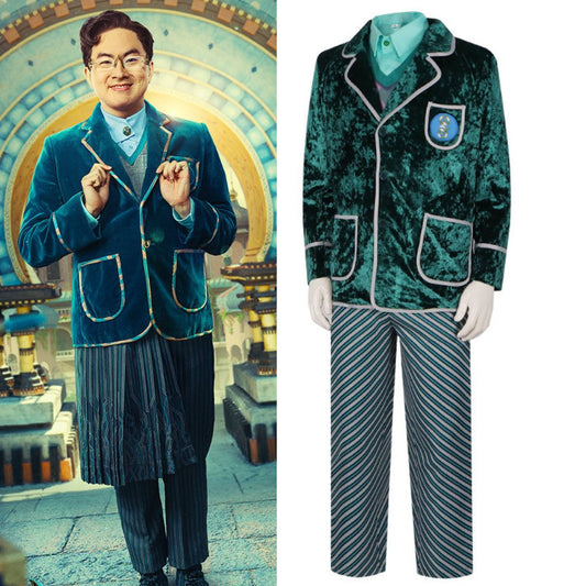 Wicked 2024 Pfannee Cosplay Costume School Uniform - VikiDoky