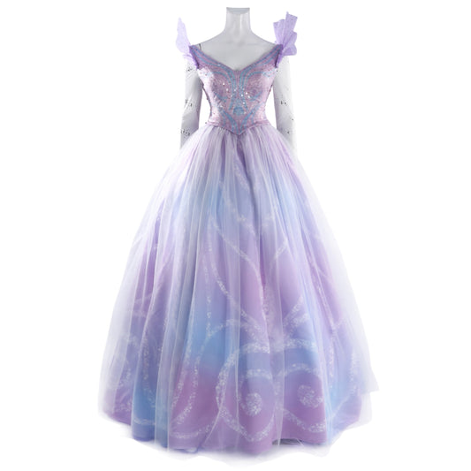 Wicked: For Good Glinda Upland Cosplay Costume Party Dress