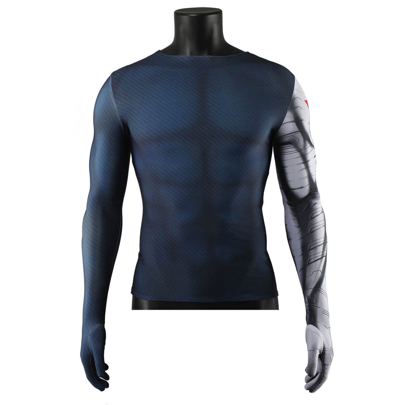 Winter Soldier Bucky Barnes Cosplay Inner Shirt Printed Style Captain America Series Vikidoky