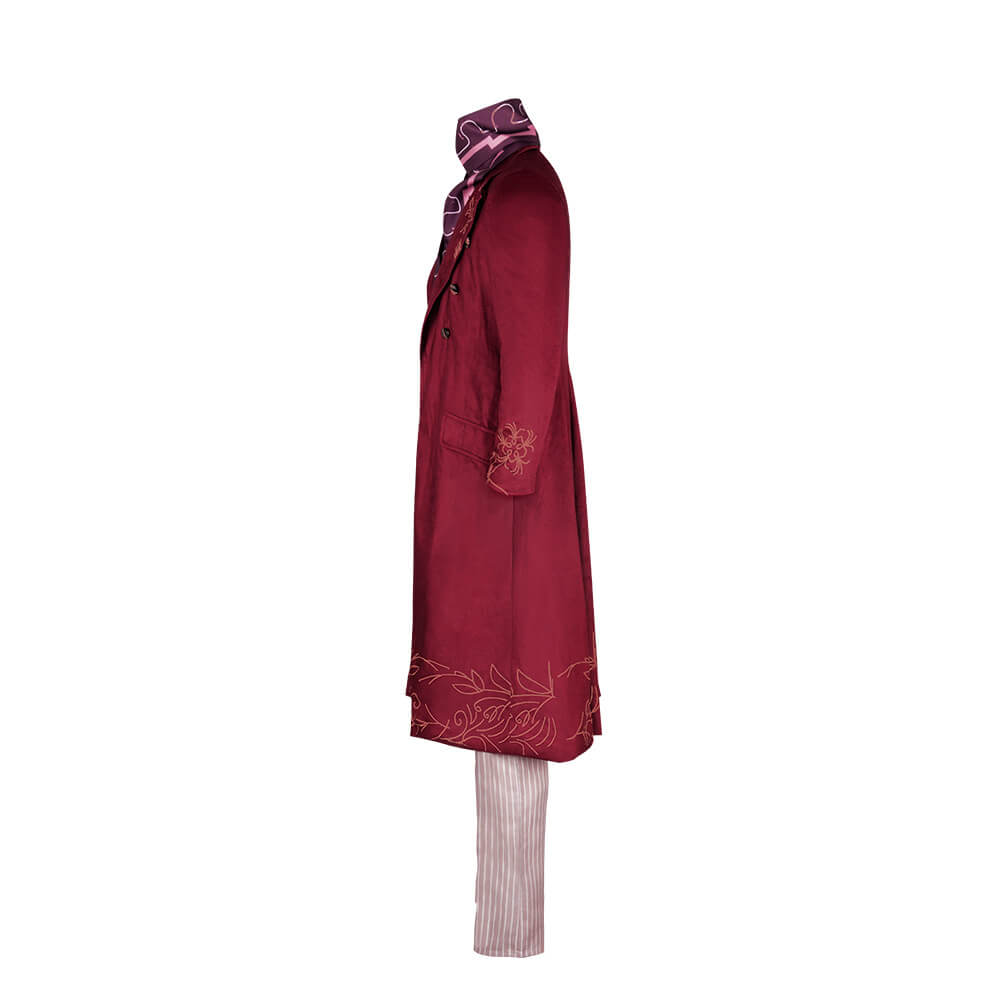 Wonka Movie Willy Wonka Cosplay Costume Vikidoky