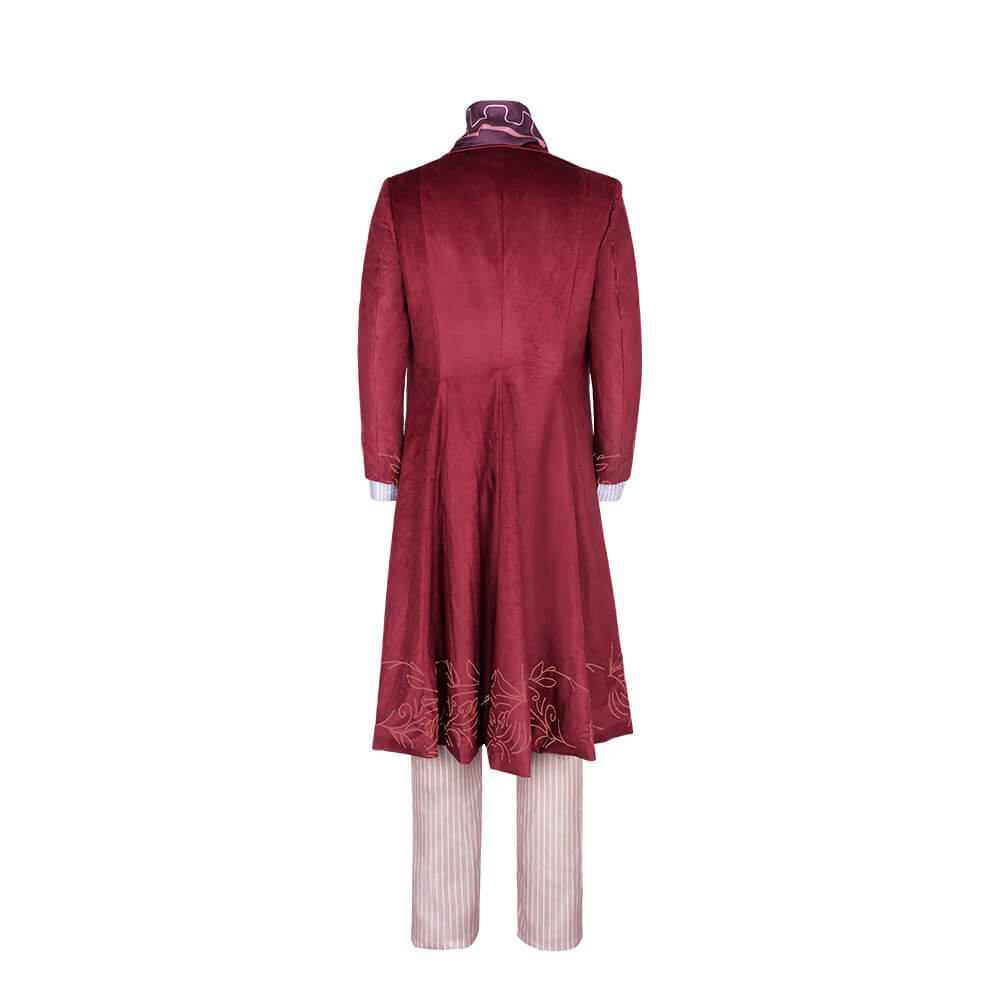 Wonka Movie Willy Wonka Cosplay Costume Vikidoky