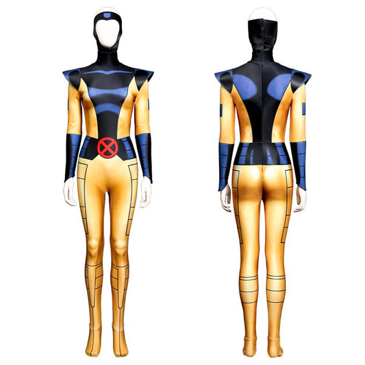 X-Men 97 Jean Grey Cosplay Costume Printed Style Vikidoky