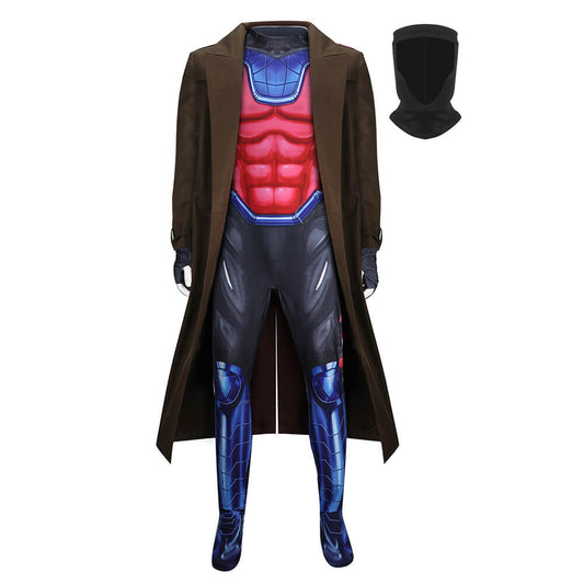 X-Men Gambit Remy Lebeau Cosplay Costume - VikiDoky