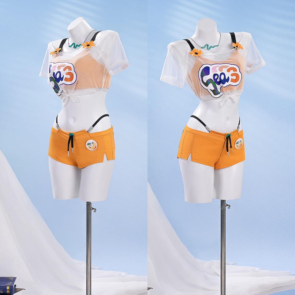Zenless Zone Zero Belle Cosplay Costume Summer Outfits
