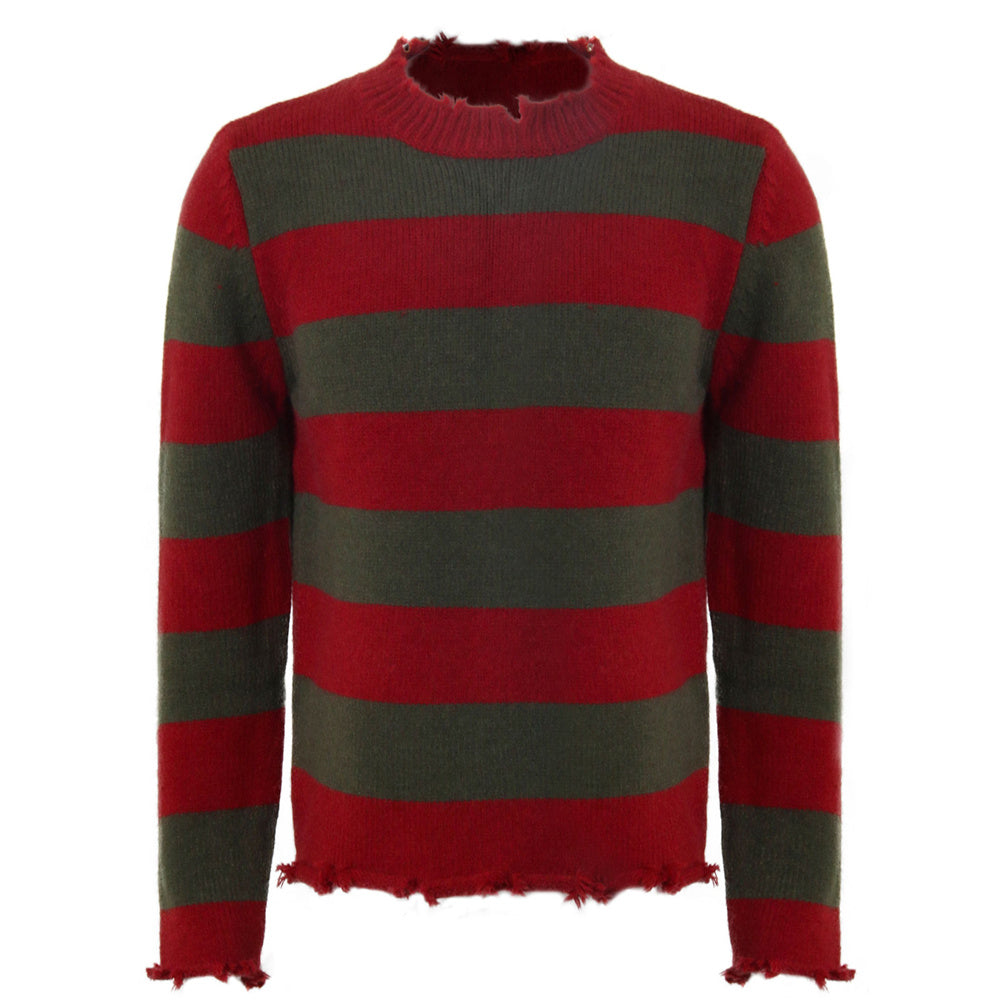 A Nightmare on Elm Street Freddy Krueger Sweater Cosplay Suit Vikidoky