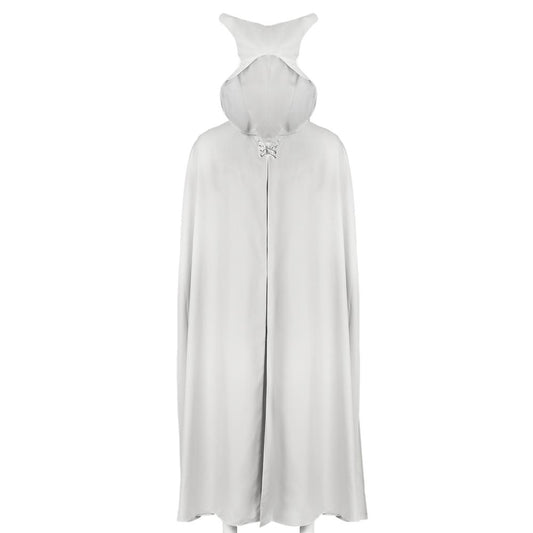 Star Wars The Clone Wars Ahsoka Tano White Cosplay Cape Vikidoky