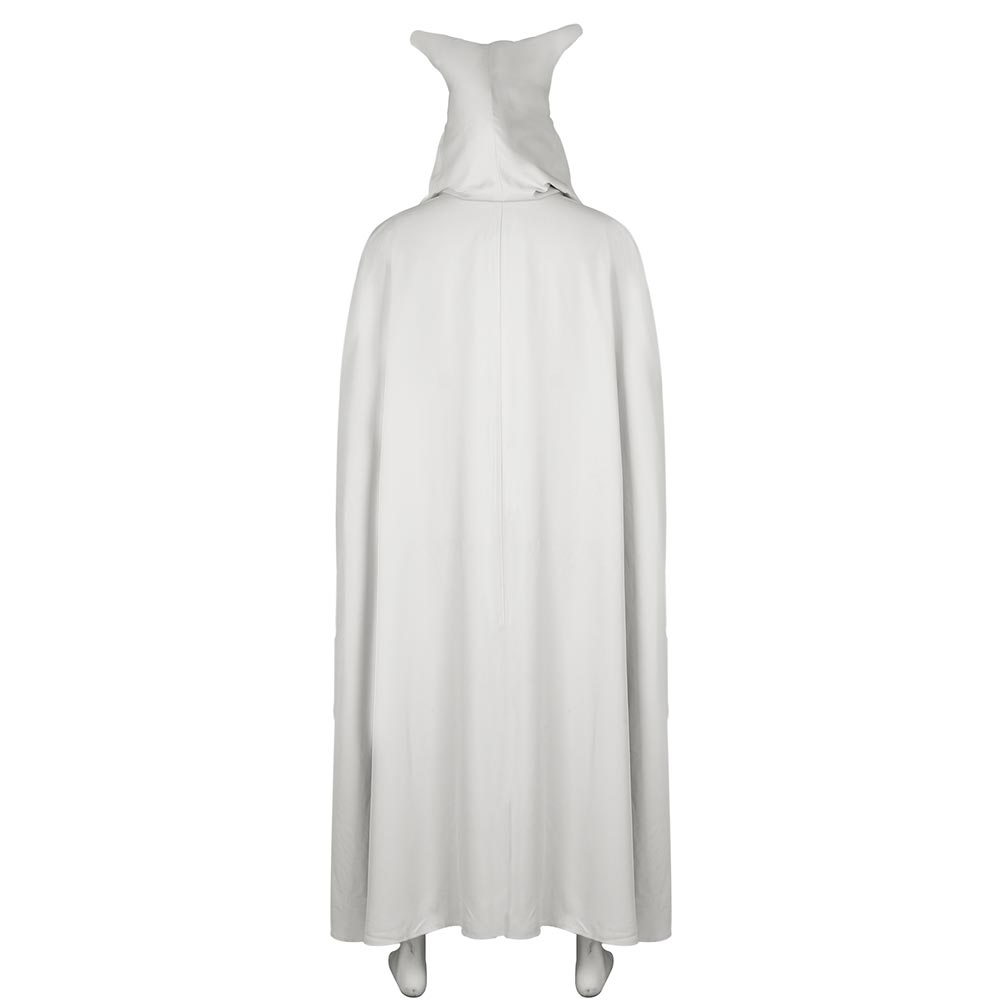 Star Wars The Clone Wars Ahsoka Tano White Cosplay Cape Vikidoky
