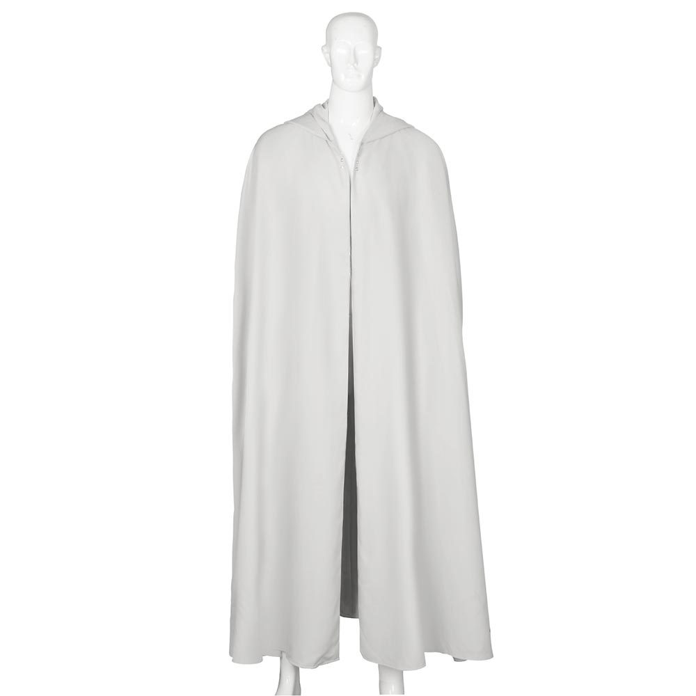 Star Wars The Clone Wars Ahsoka Tano White Cosplay Cape Vikidoky