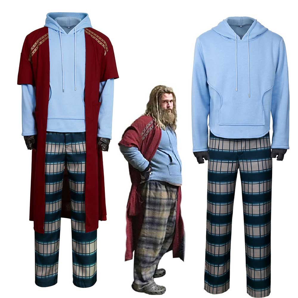 Avengers Endgame Fat Thor Cosplay Costume (M-3XL Ready to Ship) Vikidoky