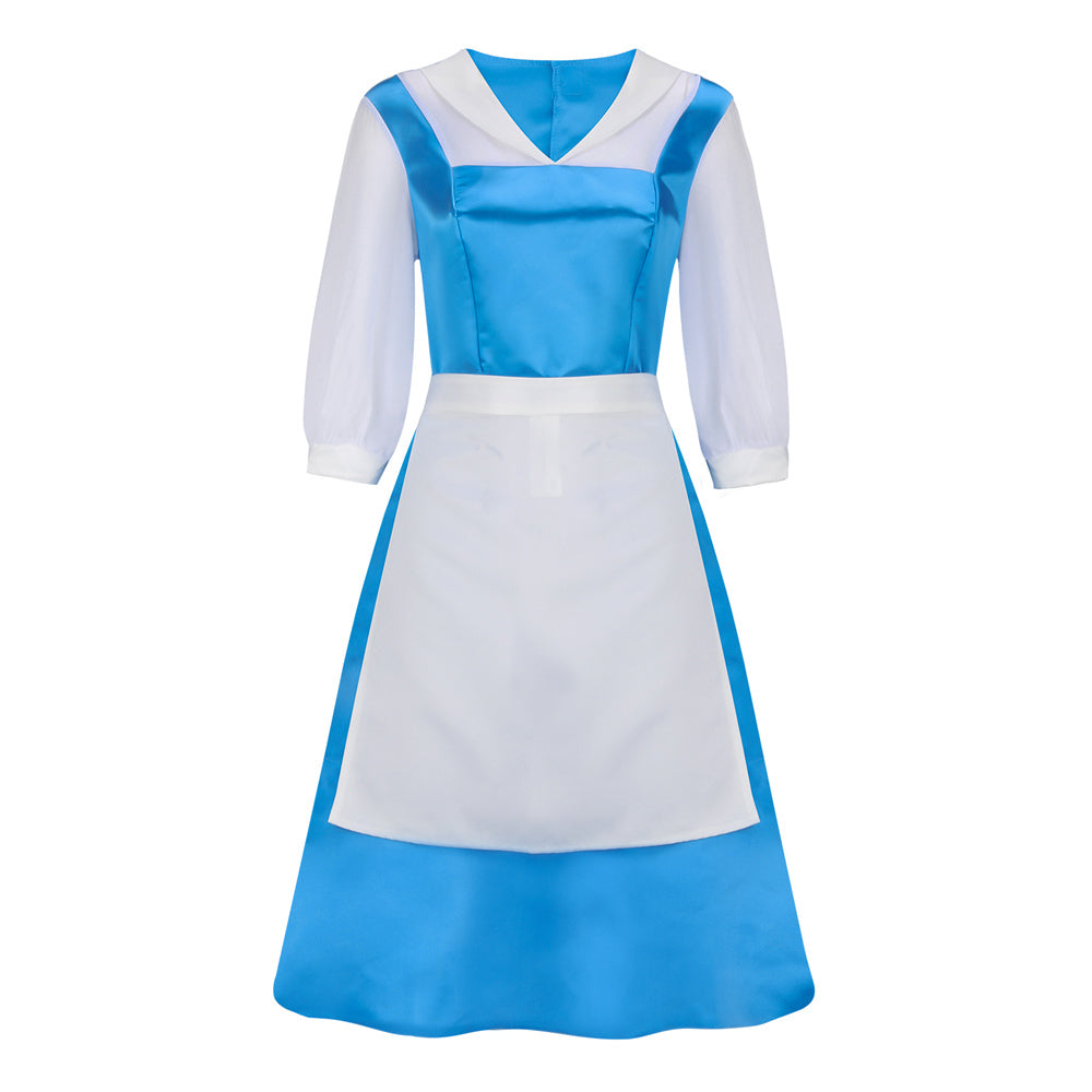 Belle Maid Costume Beauty and the Beast Style B Vikidoky