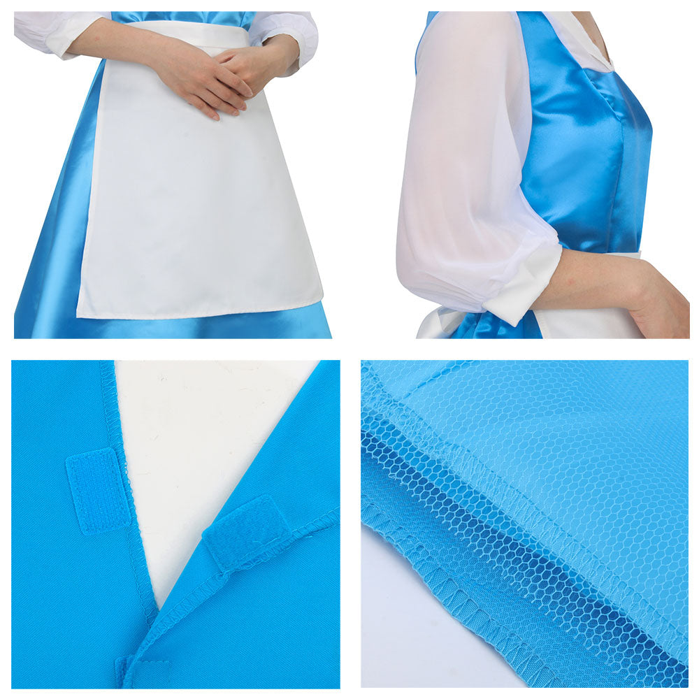 Belle Maid Costume Beauty and the Beast Style B Vikidoky