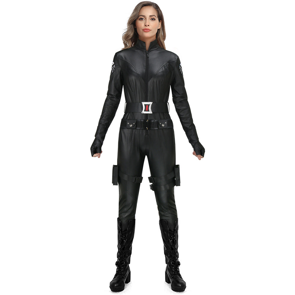 The Avengers Black Widow Costume Natasha Romanoff Cosplay (Ready to Ship) Vikidoky