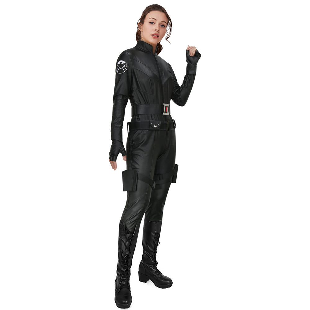 The Avengers Black Widow Costume Natasha Romanoff Cosplay (Ready to Ship) Vikidoky