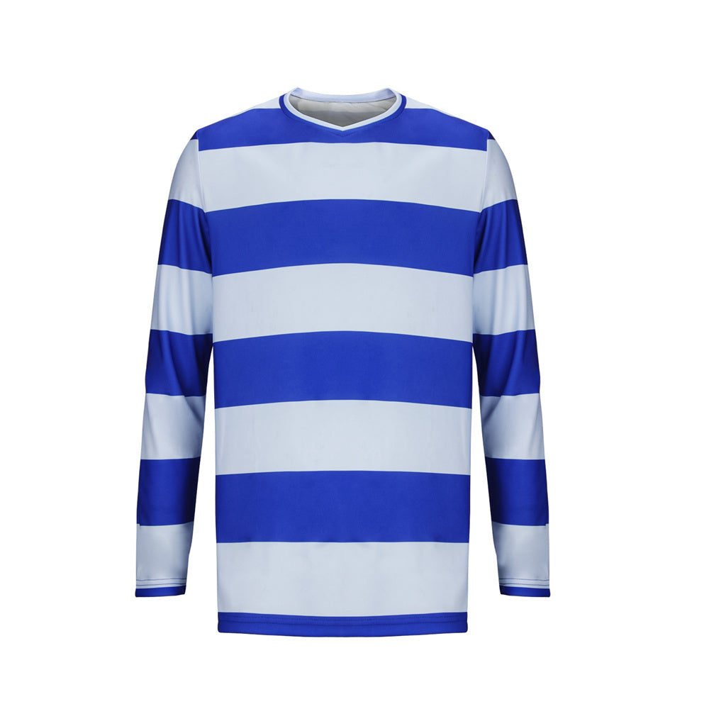 Josh T-Shirt Blue Stripe Blue's Clues & You! Vikidoky
