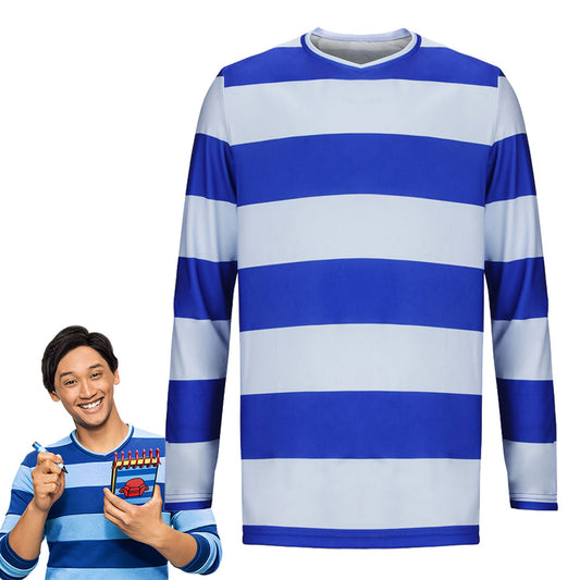 Josh T-Shirt Blue Stripe Blue's Clues & You!