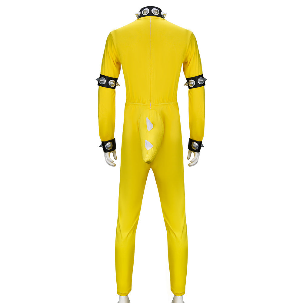 Super Mario Bowser King Koopa Cosplay Costume Jumpsuit Vikidoky