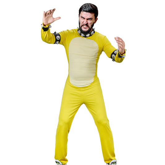 Super Mario Bowser King Koopa Cosplay Costume Jumpsuit Vikidoky