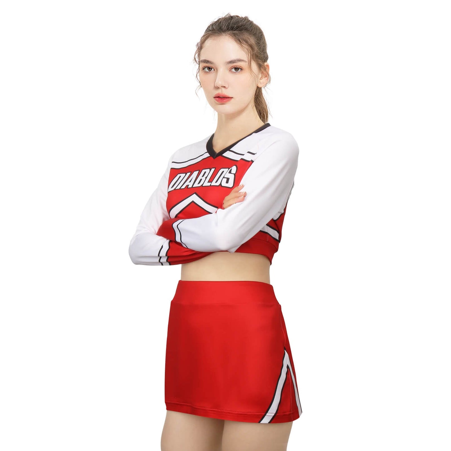 Bring It On: Cheer or Die DIABLOS Cheerleader Uniform Vikidoky