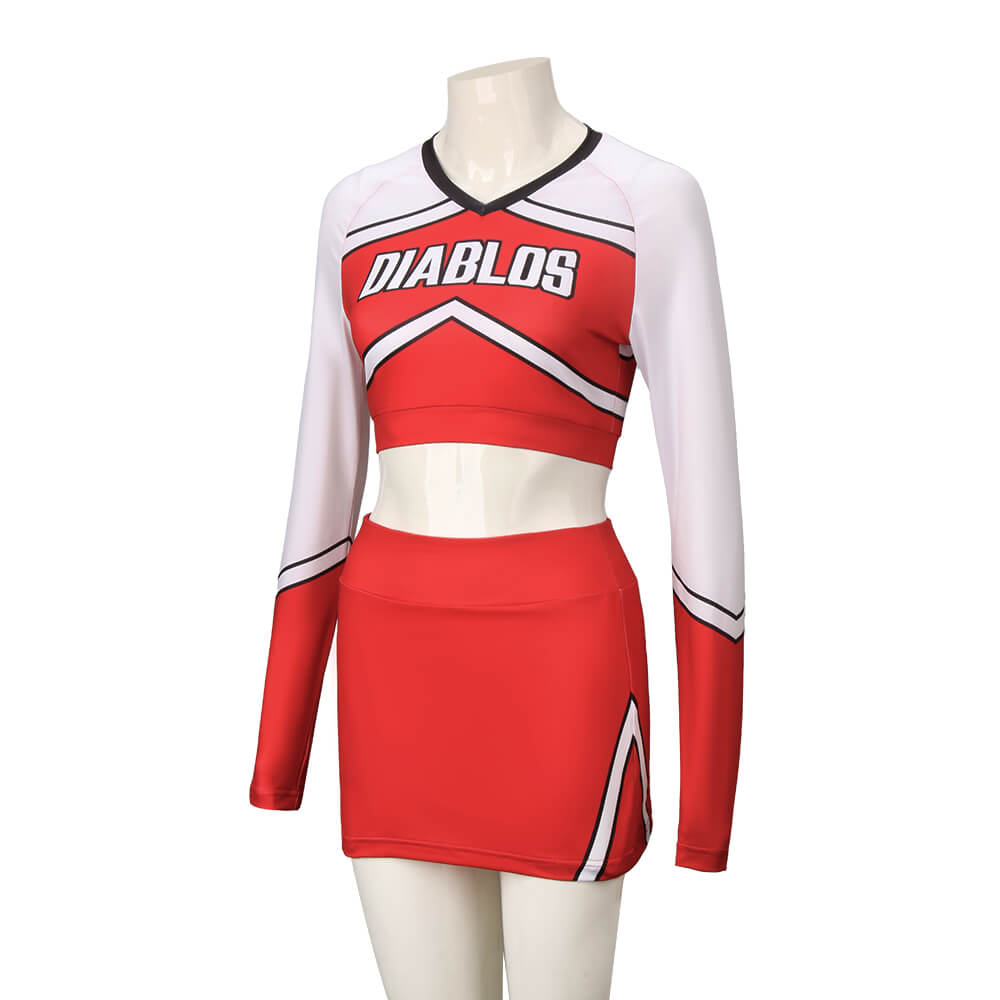 Bring It On: Cheer or Die DIABLOS Cheerleader Uniform Vikidoky