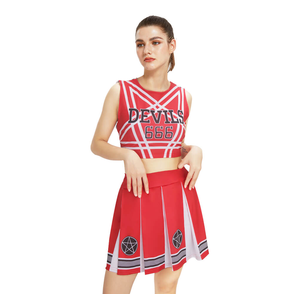 Deinfluencer 2022 Devils Cheerleader Uniform Vikidoky