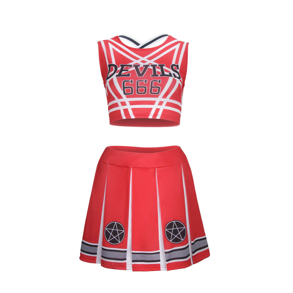 Deinfluencer 2022 Devils Cheerleader Uniform Vikidoky